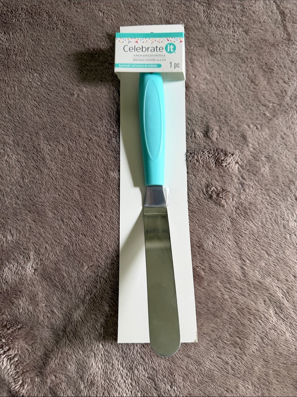 Celebrate It Aqua/Turquoise Frosting Spatula